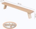 Weigla Schwibbogen-Fensterbank Natur Beige 45cm Bild 3