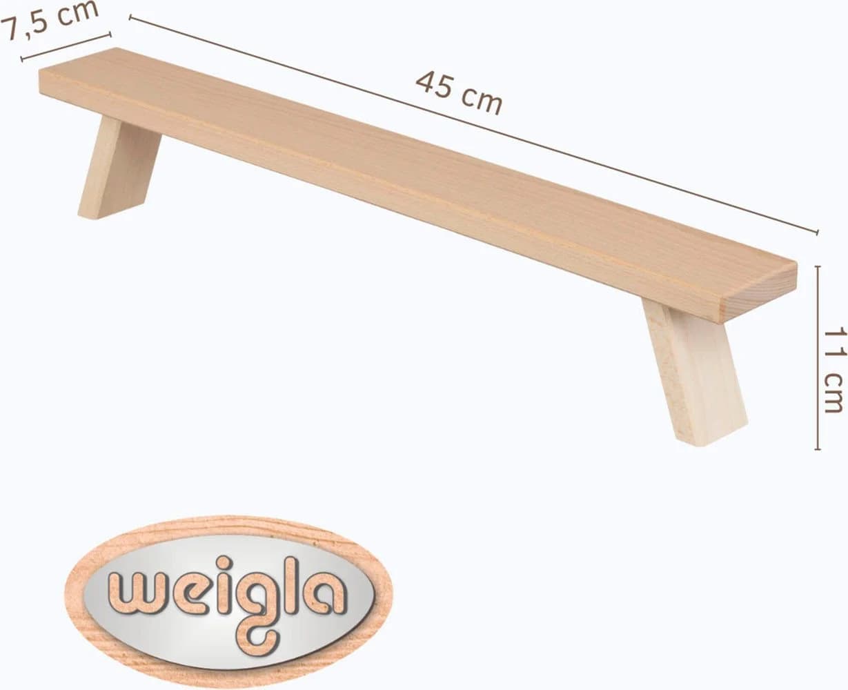 Weigla Schwibbogen-Fensterbank Natur Beige 45cm - Bild 3