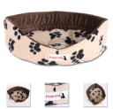 Home4Living Plüsch-Hundekorb mit herausnehmbarem Kissen Bild 1
