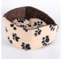 Home4Living Plüsch-Hundekorb mit herausnehmbarem Kissen Bild 5