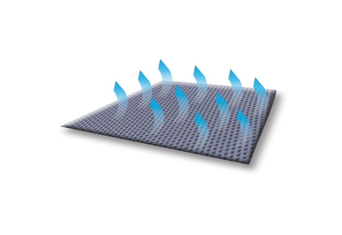 ELONEO Rückenkissen Ergonomisch Atmungsaktiv Mesh-Bezug - Bild 4