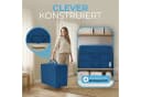 ELONEO Klappmatratze 3-teilig Gästematratze Blau 15 cm Bild 5