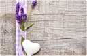 matches21 HOME & HOBBY Platzset 4er Set Lavendel Holz-Optik Abwaschbar Bild 1