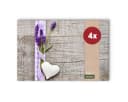 matches21 HOME & HOBBY Platzset 4er Set Lavendel Holz-Optik Abwaschbar Bild 2