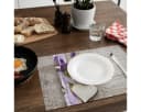 matches21 HOME & HOBBY Platzset 4er Set Lavendel Holz-Optik Abwaschbar Bild 5