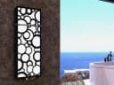 Szagato Badheizkörper Design Kreta 2 weiß/schwarz Bild 2