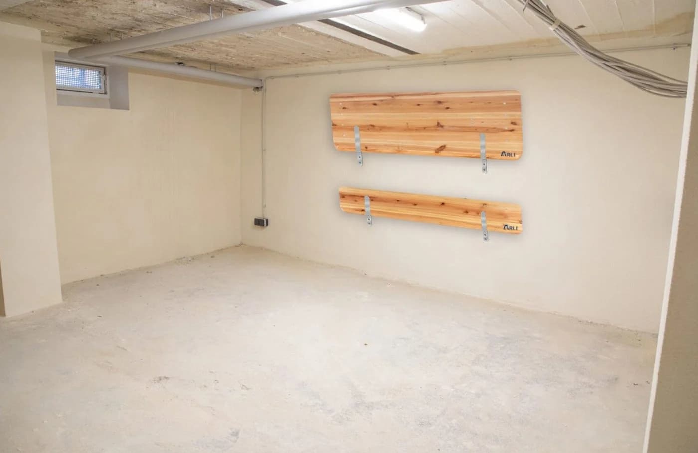 ARLI Wandhalterung Bierbank & Biertisch Grau Stahl - Bild 3