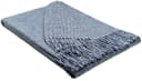 STTS Wohndecke Plaid Kuscheldecke Hellblau-Weiß 140x200 cm Bild 2