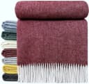 STTS Wolldecke TIROL A 100 % Schurwolle Rot Bild 2