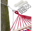 AMANKA Hängemattenbefestigung 6m Set mit L-Haken & Stahlösen Bild 2