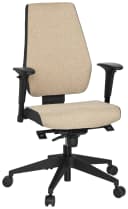 Pro-Tec 500 Drehstuhl Schwarz/Dunkelgrau/Beige Bild 2