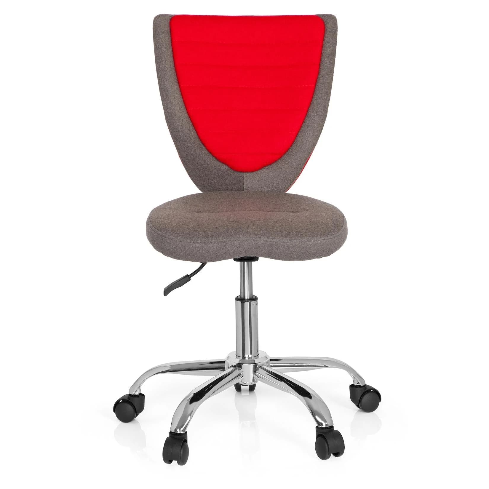 hjh OFFICE Kinderdrehstuhl KIDDY COMFORT Stoff ohne Armlehnen Bunt