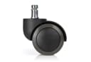 hjh OFFICE Stuhlrollen 5er Pack Hartboden 10mm/50mm Schwarz Bild 2