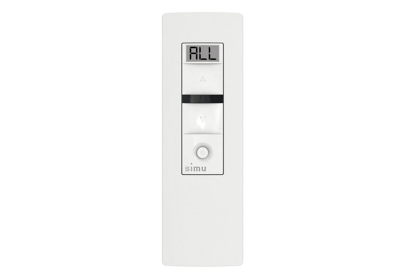 Simu Rollladen-Funksteuerung Hz Handsender 5 Kanal Weiß