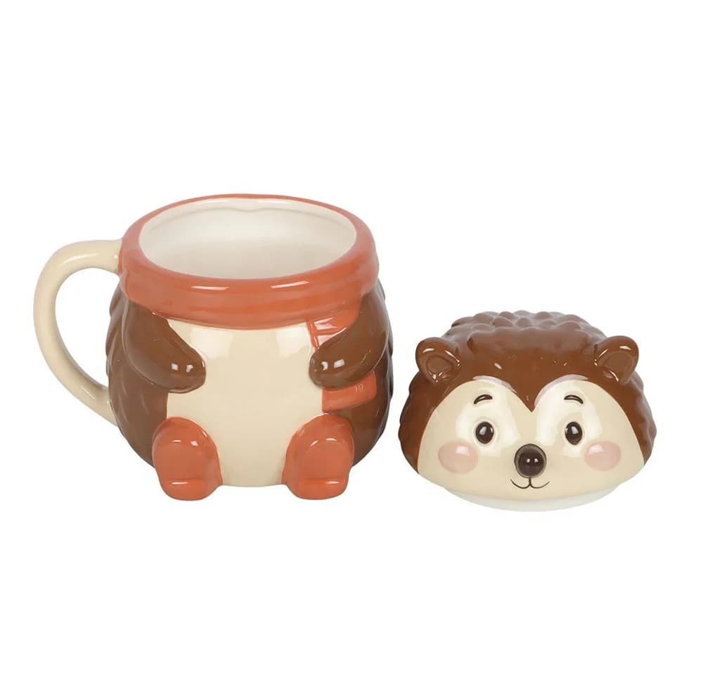 Something Different Tasse Vintage Igel mit Deckel – Hazel Hedgehog