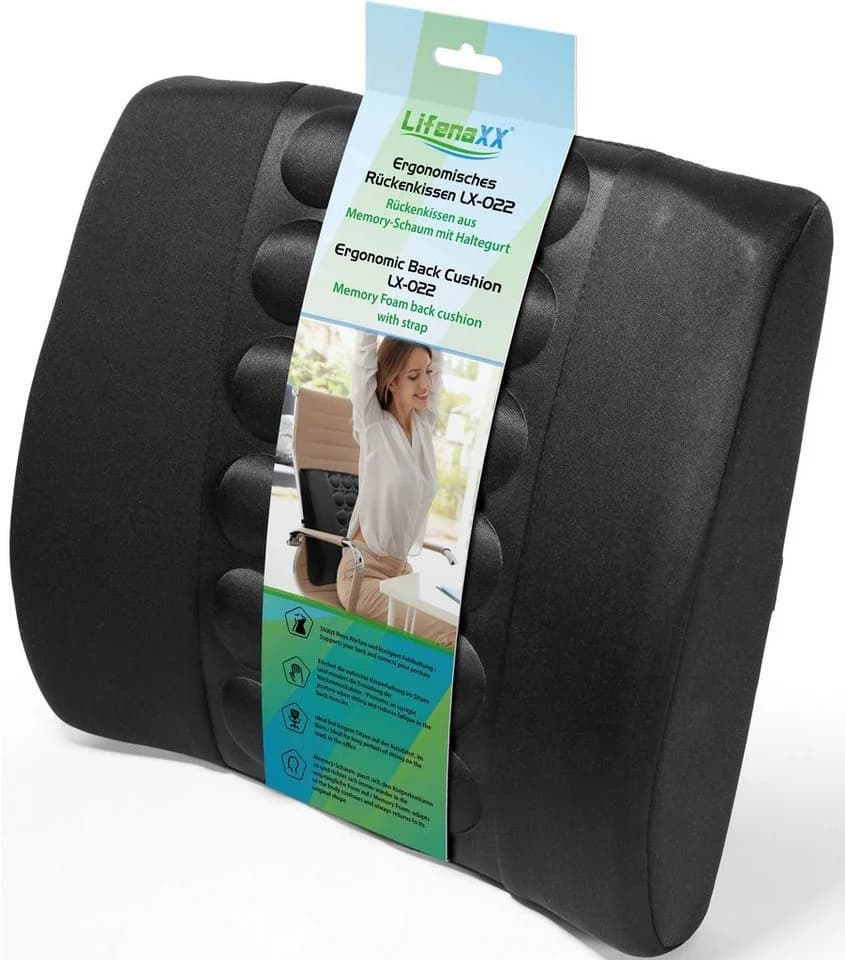 Technaxx Stuhlkissen Lifenaxx ergonomisches Rückenkissen LX-022 - Bild 5