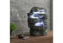 Arnusa Zimmerbrunnen Niagara mit LED-Beleuchtung und Wasserpumpe Bild 1