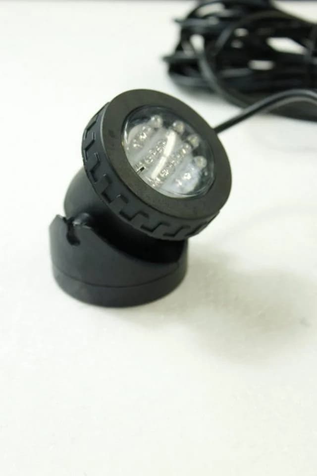 Arnusa LED Teichleuchte 3er Set mit Farbfiltern IP44