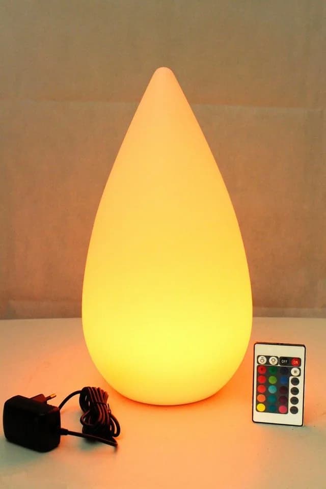 Arnusa LED Tischleuchte PL109 RGB Farbwechsel mit Akku - Bild 4