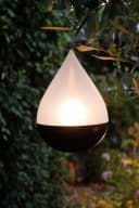 Arnusa LED Solarleuchte Gartenlampe Tropfen 3er Set Weiß Bild 4