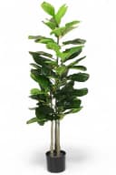 Arnusa Kunstpflanze Ficus Lyrata Real-Touch Grün Bild 2