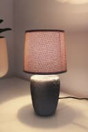 Arnusa Tischleuchte Beton Optik 15x30 cm Bild 1