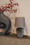Arnusa Tischleuchte Beton Optik 15x30 cm Bild 4