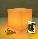 Arnusa LED Außen-Tischleuchte Kabellos Würfel RGB Bild 3