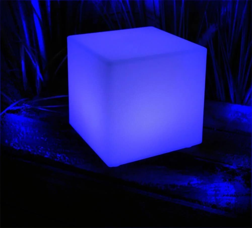 Arnusa LED Außen-Tischleuchte Kabellos Würfel RGB - Bild 5