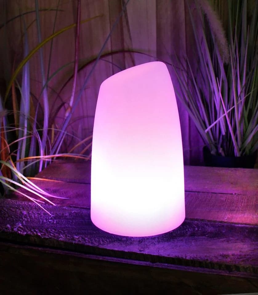 Arnusa LED Tischleuchte PL201 RGB Akkulampe mit Fernbedienung - Bild 5