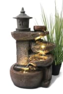 Arnusa Gartenbrunnen BK851 mit LED Beleuchtung Polyresin Bild 2