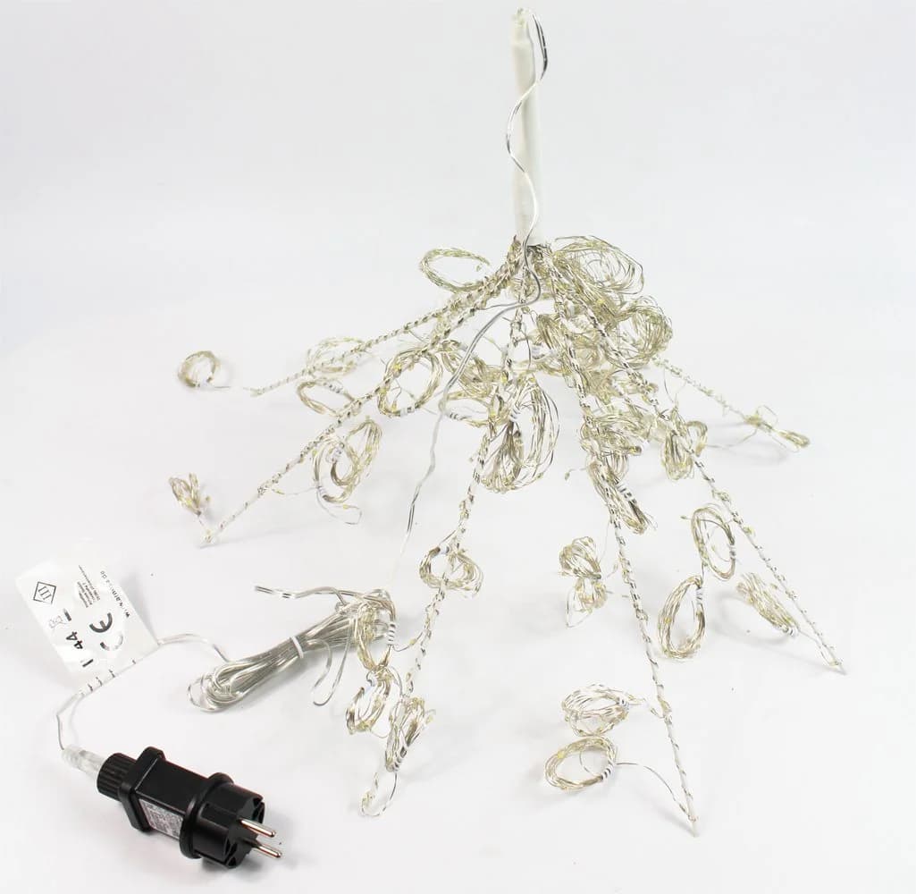 Arnusa LED-Lichtervorhang Sternenschauer 720-flammig warmweiß - Bild 4