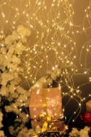 Arnusa LED-Lichtervorhang Sternenschauer 720-flammig warmweiß Bild 5