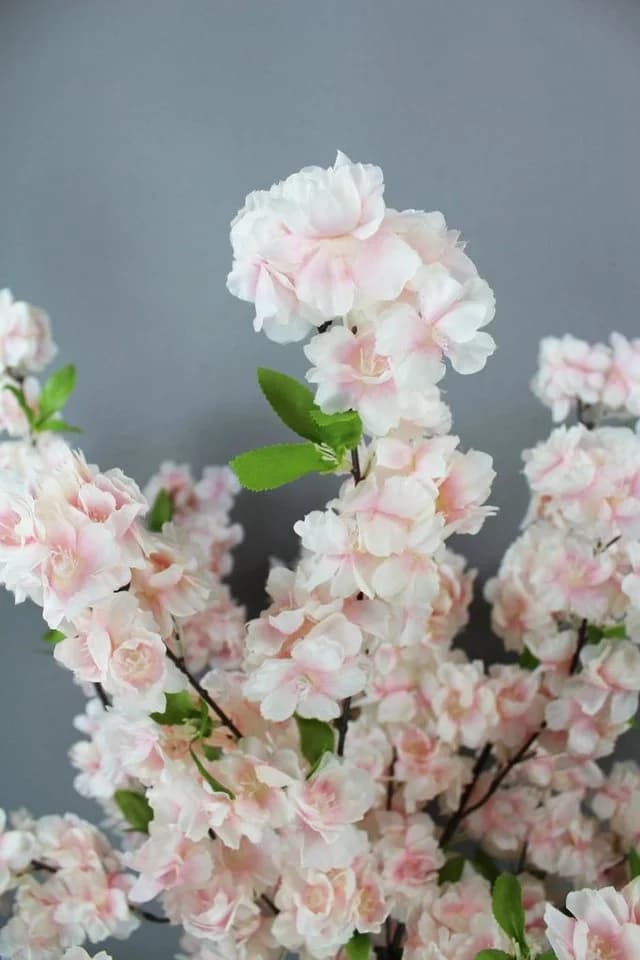 Arnusa Künstliche Kirschblüte 80 cm Rosa/Weiß Deko