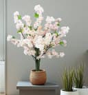 Arnusa Künstliche Kirschblüte 80 cm Rosa/Weiß Deko Bild 2