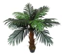 Arnusa Kunstpalme 100 cm Realistische Palme mit Palmenfasern Bild 3