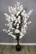 Arnusa Kunstblütenbaum Wintersweet 120 cm Pink/Weiß Bild 2