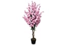 Arnusa Kunstblütenbaum Wintersweet 120 cm Pink/Weiß Bild 2