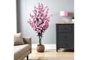 Arnusa Kunstblütenbaum Wintersweet 120 cm Pink/Weiß Bild 3