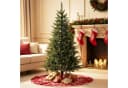 Arnusa Künstlicher Weihnachtsbaum 150 cm PE Spritzguss Premium mit Klappsystem Bild 1