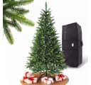 Arnusa Künstlicher Weihnachtsbaum 150 cm PE Spritzguss Premium mit Klappsystem Bild 2
