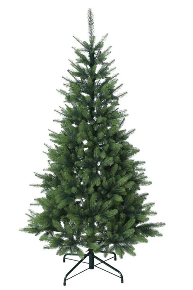 Arnusa Künstlicher Weihnachtsbaum 150 cm PE Spritzguss Premium mit Klappsystem - Bild 5