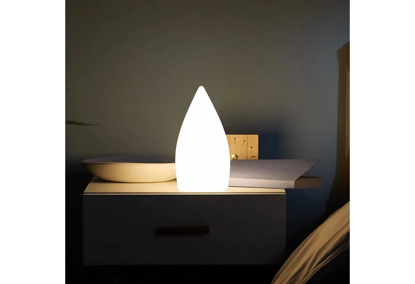 Arnusa LED Tischleuchte RGB Kabellos mit Fernbedienung - Bild 3