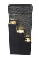 Arnusa Gartenbrunnen BK846 mit LED Beleuchtung Steinoptik Komplett-Set Bild 4
