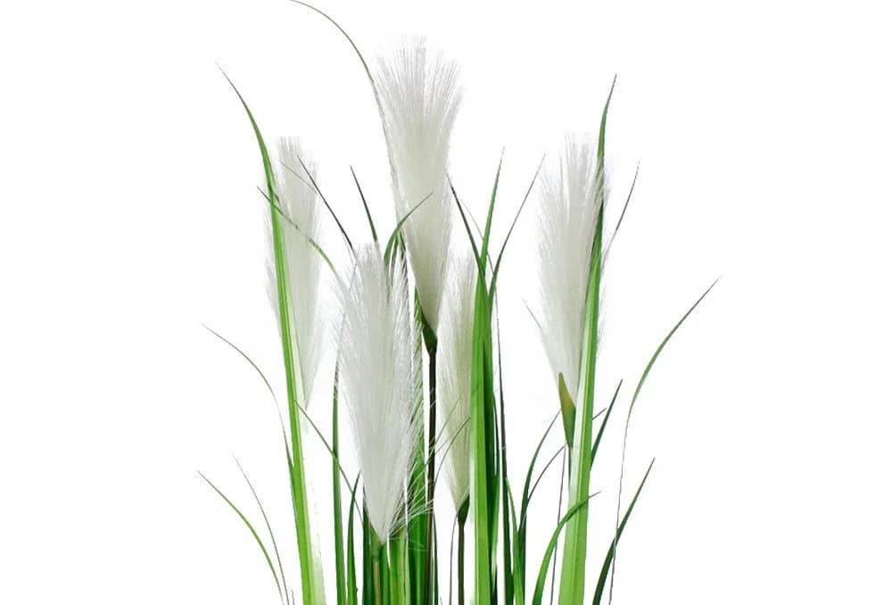 Arnusa Kunstgras Dekogras mit Seegraskorb 120 cm Grün - Bild 4