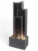 Arnusa Gartenbrunnen BK903 Wasserwand 99 cm Standbrunnen mit LED Bild 2