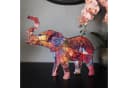 Arnusa Dekofigur Elefant Bunt Geometrisches Pop-Art Design Bild 3