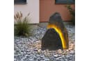 Arnusa Leuchtfelsen Gartenbeleuchtung LED Gartenfelsen Stein Polyresin Bild 5
