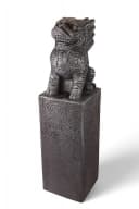 Arnusa Asiatische Drachen-Stele 79 cm Steinoptik Bild 4