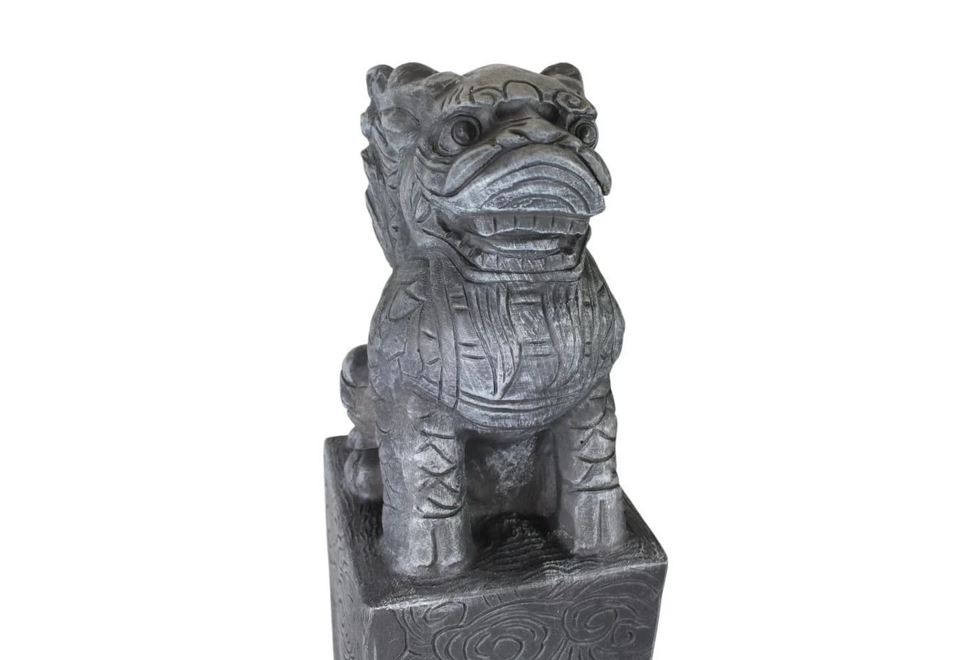 Arnusa Asiatische Drachen-Stele 79 cm Steinoptik - Bild 5